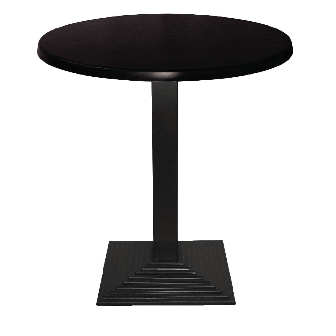 Pied de table carré effet escalier en fonte Bolero — CE153