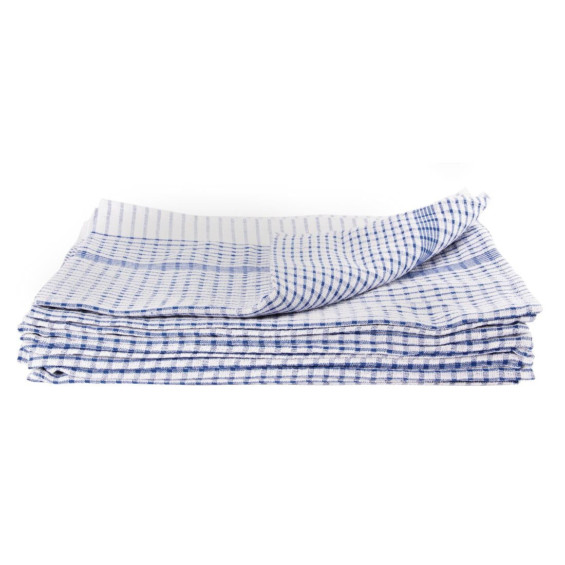 Torchons Vogue Wonderdry bleus (lot de 10) — CC596