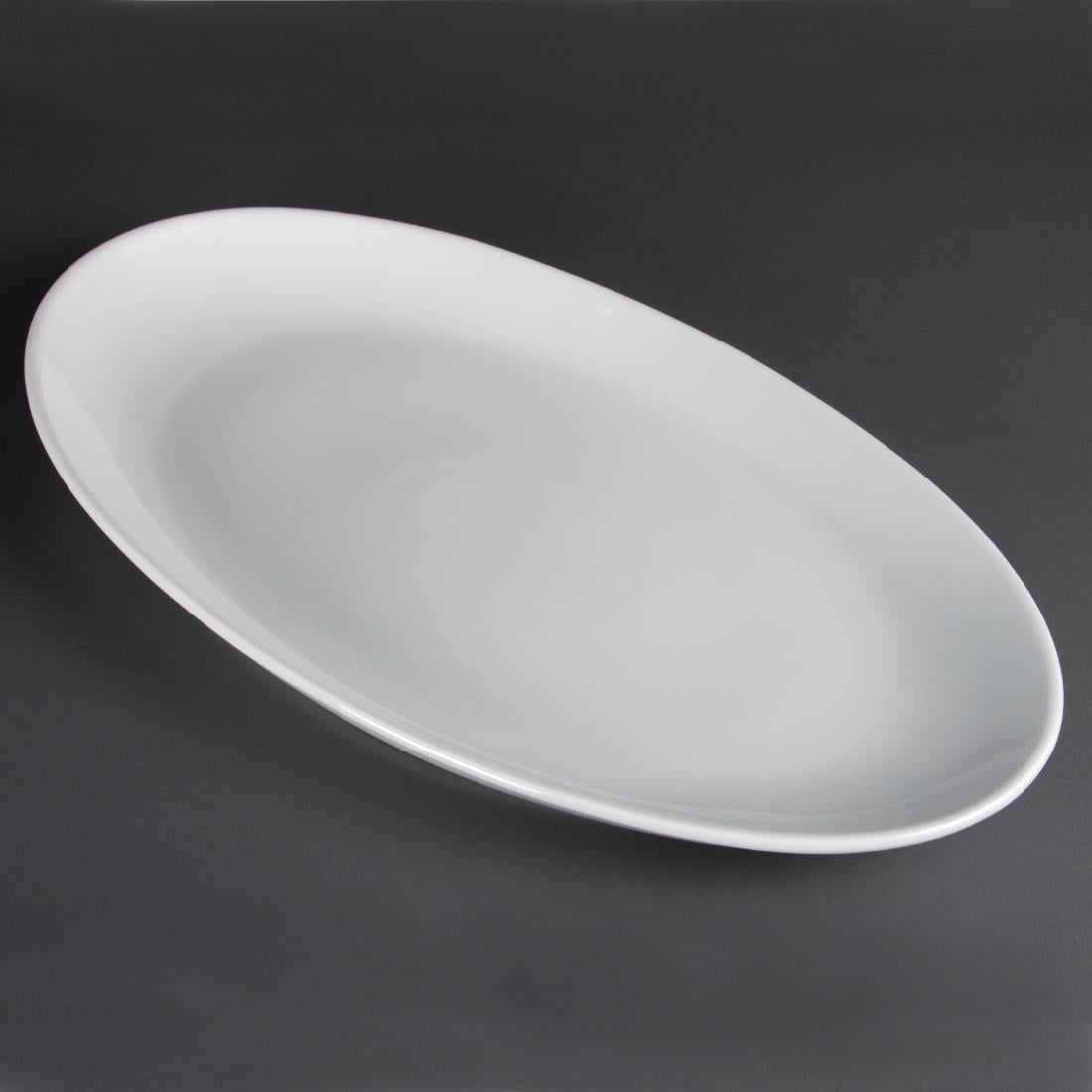 Assiette Creuse Ovale Olympia 500 x 290mm — CC892