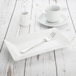 Plat rectangulaire de service 250 x 150mm Olympia (lot de 4) — CC894