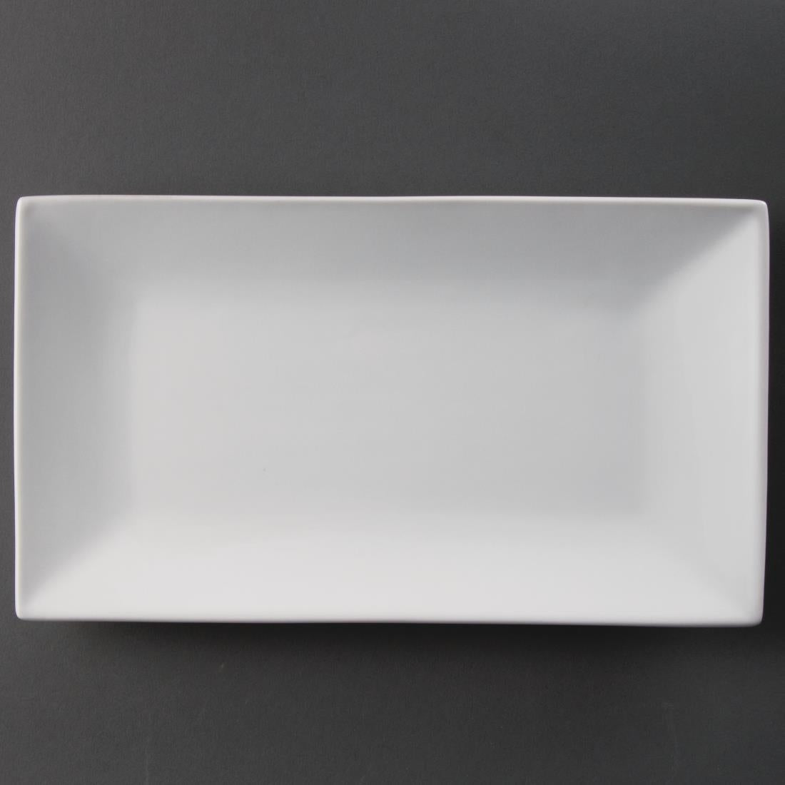 Plat rectangulaire de service 310 x 180mm Olympia (Lot de 2) — CC895