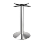 Pied de table rond chromé Bolero — CD214