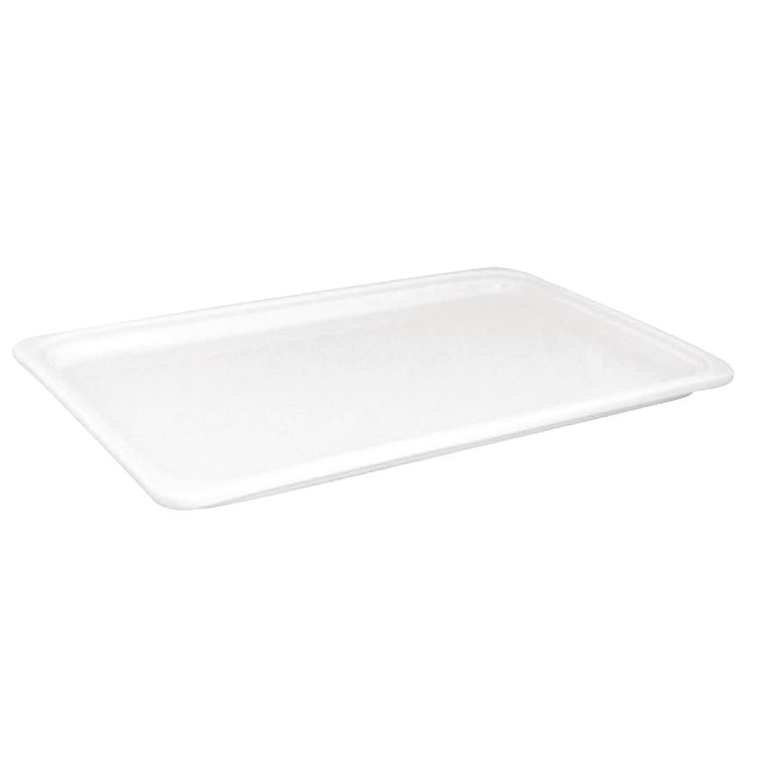Plat blanc GN 1/1 Olympia Whiteware 30mm — CD714