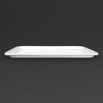Plat blanc GN 1/1 Olympia Whiteware 30mm — CD714
