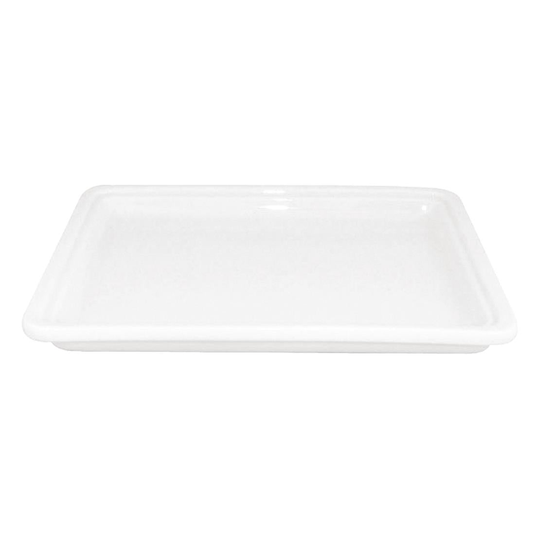 Plat GN 1/2 Olympia Whiteware 30mm — CD716