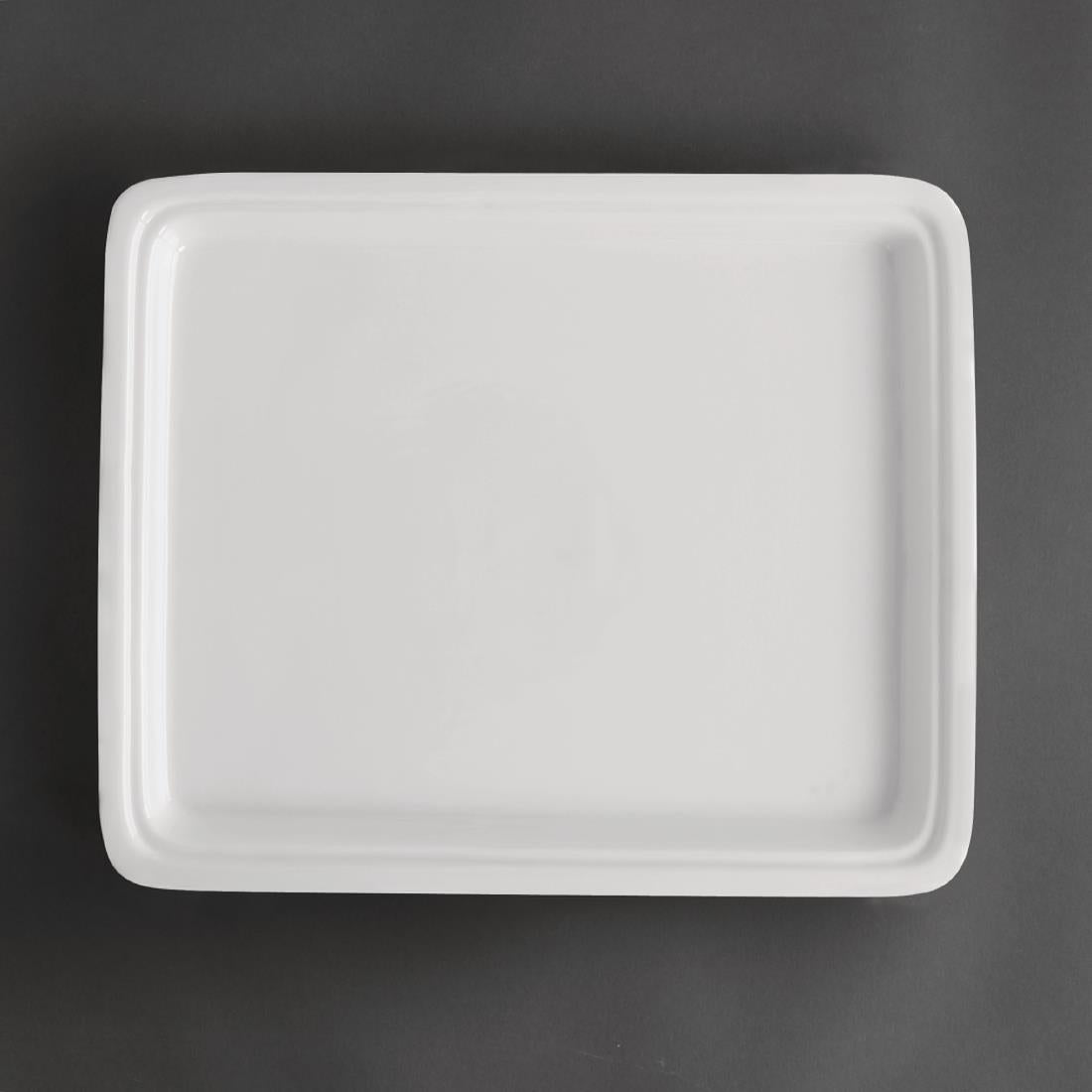 Plat GN 1/2 Olympia Whiteware 30mm — CD716