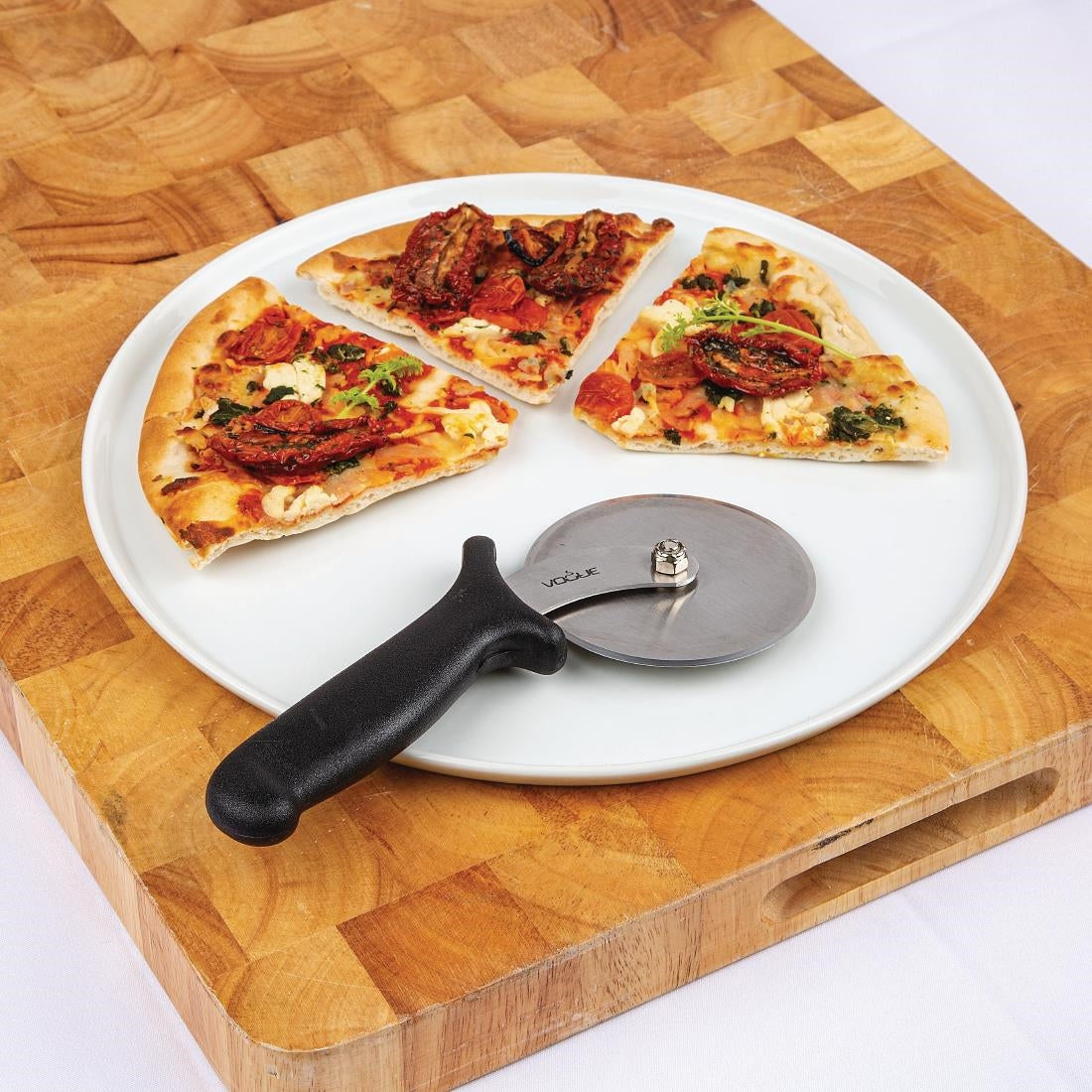 Assiettes à pizza Olympia Whiteware 330mm (lot de 4) — CD723