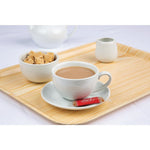 Soucoupes Élégantes Olympia Whiteware 148mm (lot de 12) — CD737