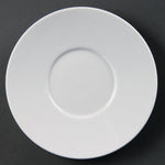 Soucoupes Élégantes Olympia Whiteware 148mm (lot de 12) — CD737
