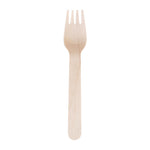 Fourchettes en bois biodégradables Fiesta Compostable (lot de 100) — CD903