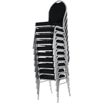 Chaises de banquet dossier ovale Bolero (lot de 4) — CE142