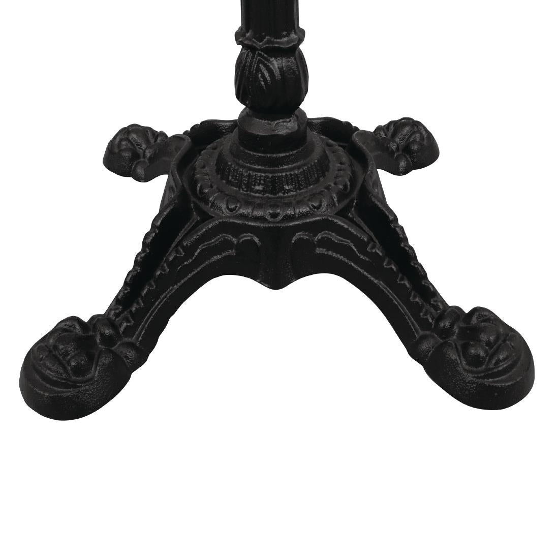 Pied de table décoré en fonte Bolero — CE155