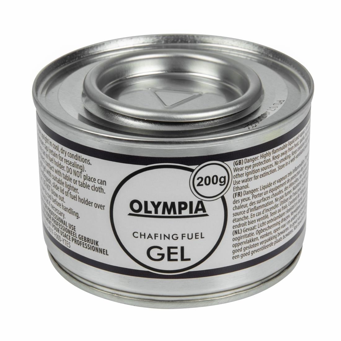 Gel combustible pour chauffe-plat Olympia 3h (lot de 12) — CE241
