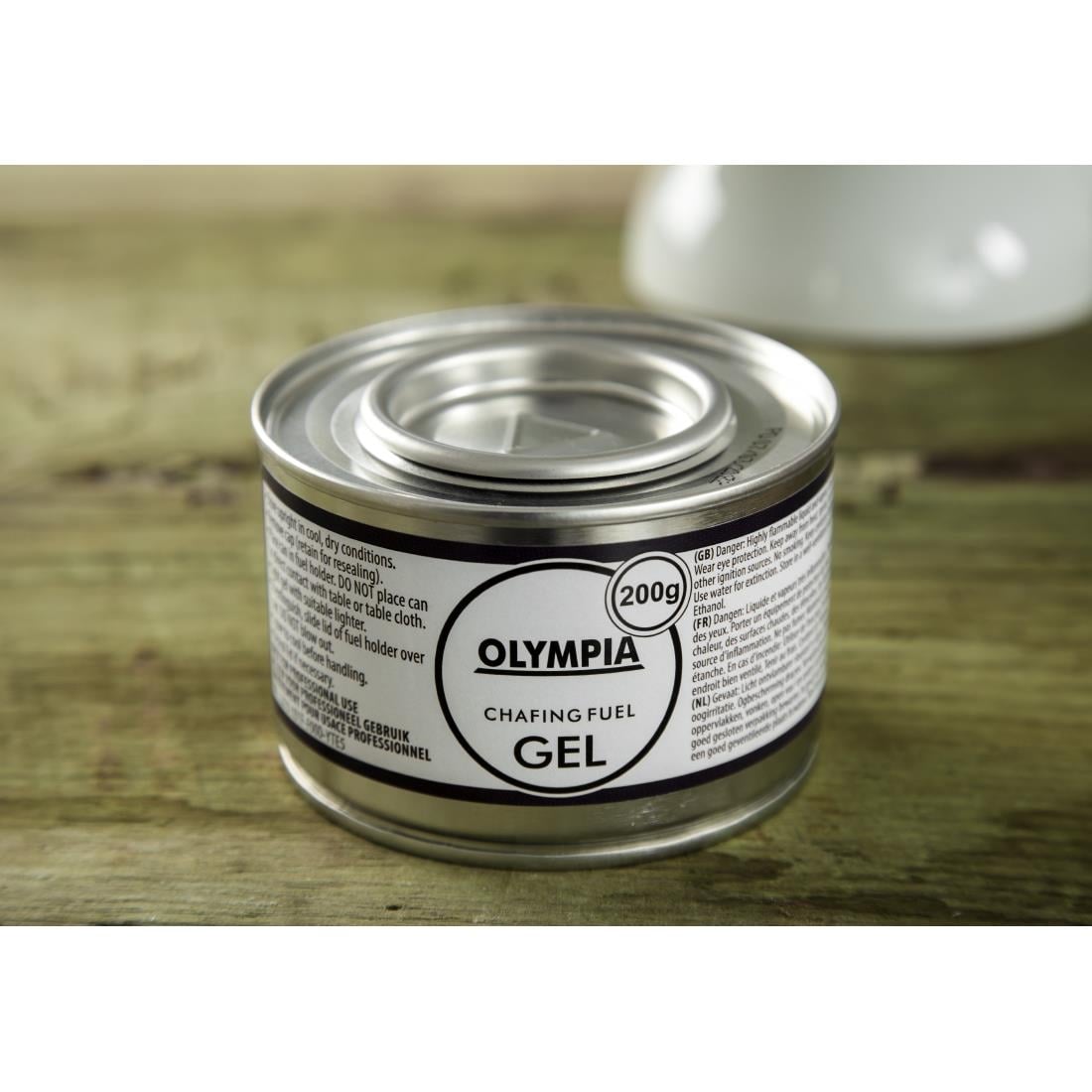 Gel combustible pour chauffe-plat Olympia 3h (lot de 12) — CE241