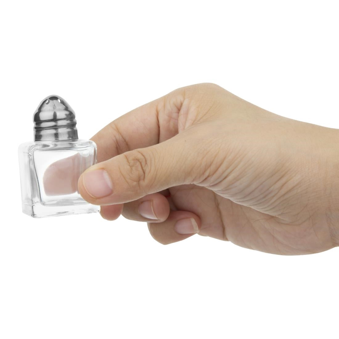 Mini salière ou poivrière room service Olympia (Lot de 12) — CE328