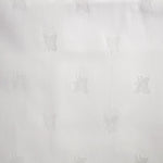 Nappe ronde blanche feuilles de lierre Mitre Luxury Luxor 2300mm — GW452