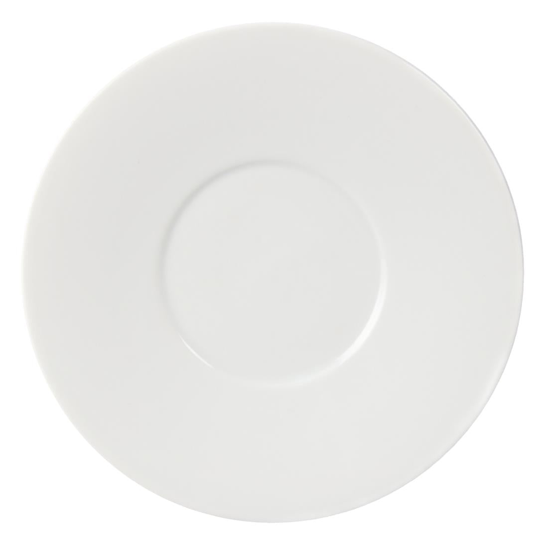 Soucoupes Olympia Whiteware 150mm (lot de 12) — CE537