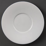 Soucoupes Olympia Whiteware 150mm (lot de 12) — CE537