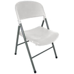 Chaises pliantes Bolero blanches (lot de 2) — CE692