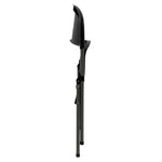 Chaises pliantes Bolero noires et grises (lot de 2) — CE693