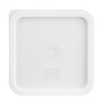 Couvercle carré blanc moyen Hygiplas — CF050