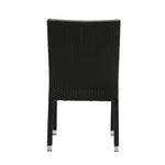 Chaises en rotin PE Bolero anthracite (Lot de 4) — CF159
