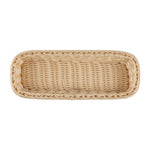 Panier rectangulaire à couverts en rotin polypropylène APS — CF301