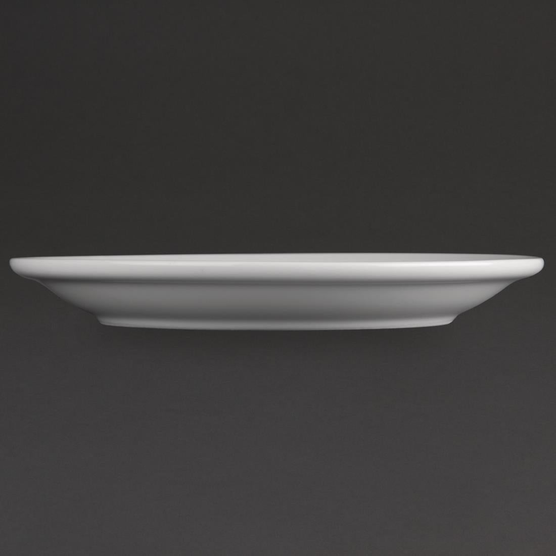 Assiettes à bord étroit Olympia Athena 165mm (lot de 12) — CF360