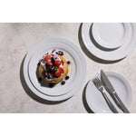 Assiettes à bord étroit Olympia Athena 205mm (lot de 12) — CF362