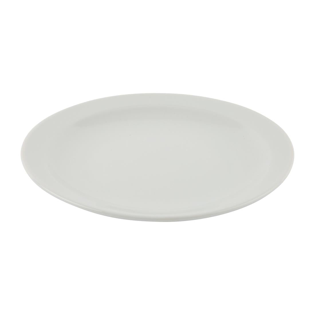 Assiettes à bord étroit Olympia Athena 205mm (lot de 12) — CF362