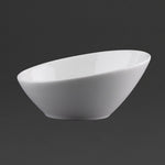 Bols Inclinés Ovales Olympia Lumina 250ml (lot de 6) — CF383