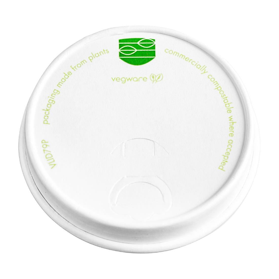 Couvercles boissons chaudes en papier Vegware Série 79 (lot de 1000) — CF888