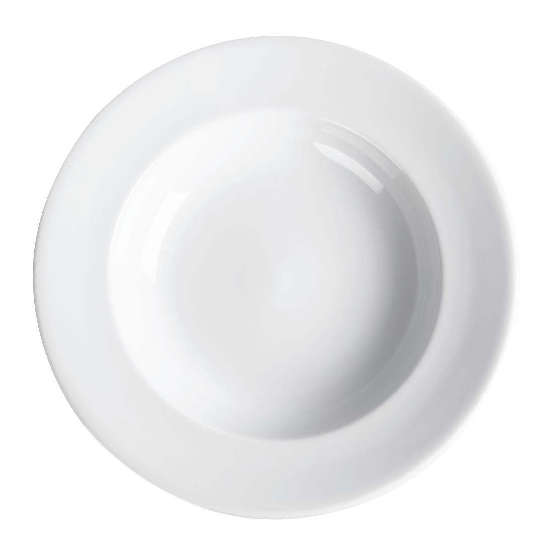 Assiette à pâtes Royal Porcelain Classic White 260mm (lot de 12) — CG057