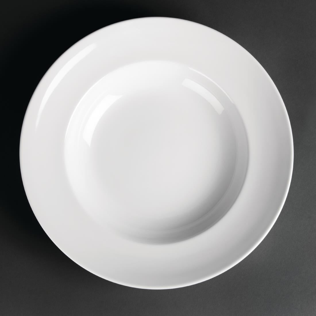 Assiette à pâtes Royal Porcelain Classic White 300mm (lot de 12) — CG058