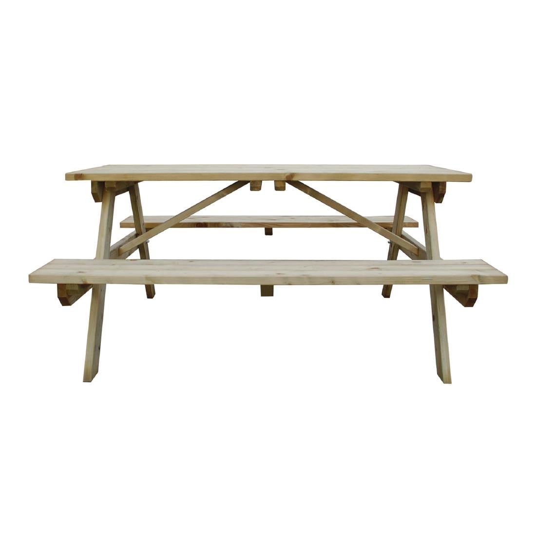 Table pique-nique en bois 1,5m — CG095