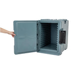 Conteneur isotherme à chargement frontal Cambro bleu ardoise — CG140