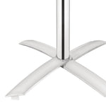 Table inox carrée à plateau basculant Bolero 600mm — CG838