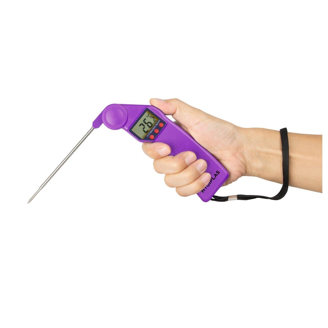 Thermomètre à code couleur Hygiplas Easytemp violet — CH739