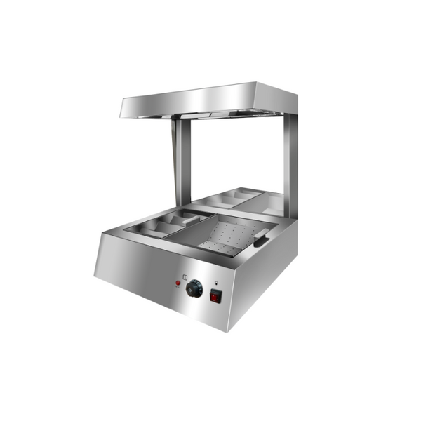 Réserve à frites chauffante à poser CW-8T