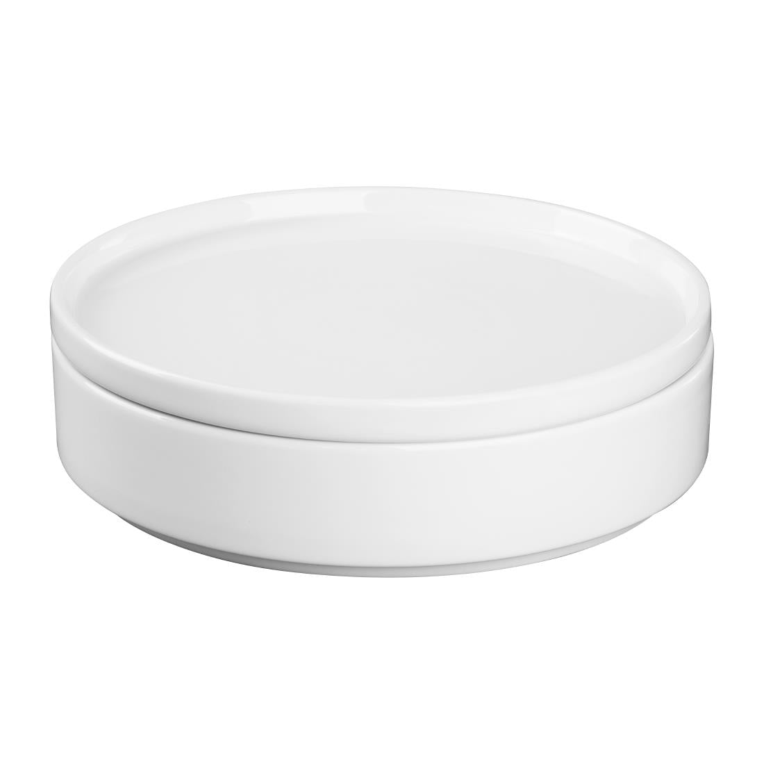 Assiettes plates rondes Olympia Whiteware 210mm (lot de 6) — FW813