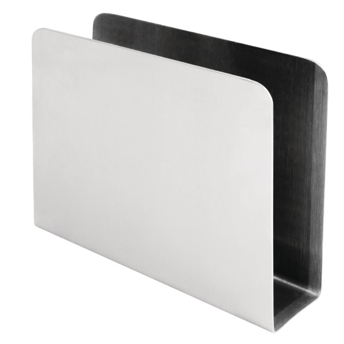 Porte-serviettes inox carré Olympia — CL337