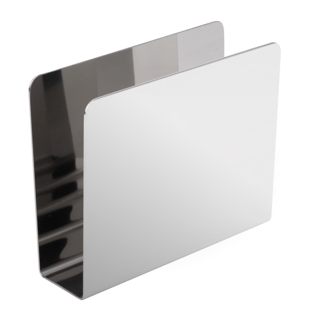 Porte-serviettes inox carré Olympia — CL337