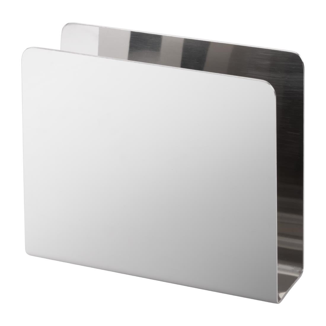 Porte-serviettes inox carré Olympia — CL337