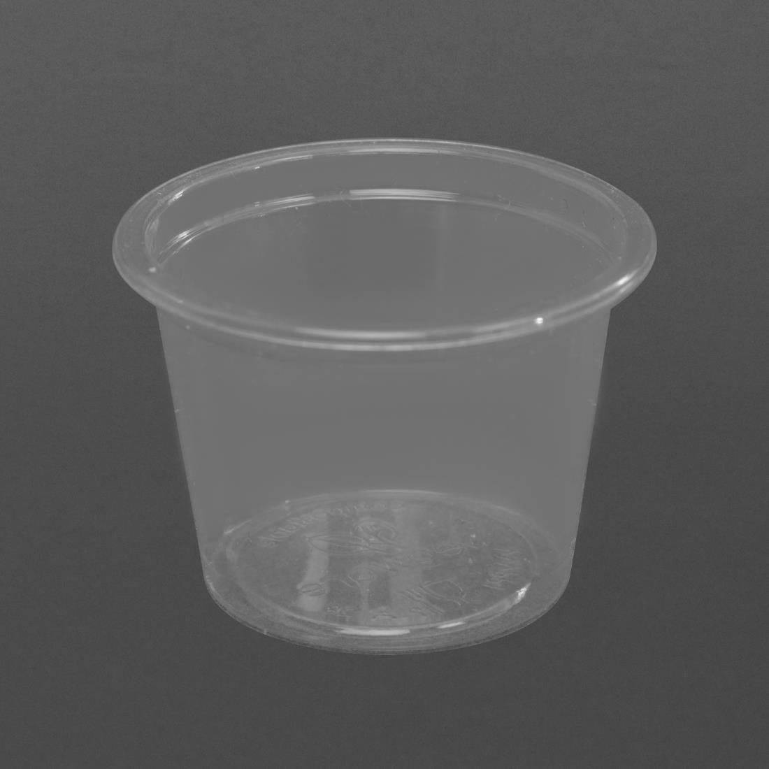 Pots à sauce PLA compostables Vegware 28ml (x5000) — CL681