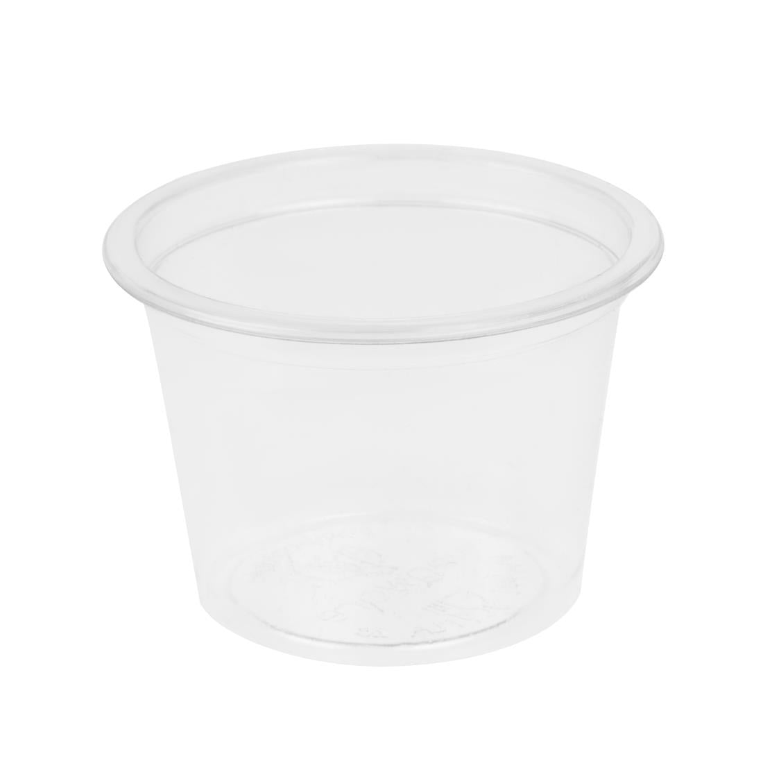 Pots à sauce PLA compostables Vegware 28ml (x5000) — CL681