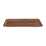 Plateaux stratifiés lisses Capri Cambro noyer 460 mm (lot de 24) — CL702