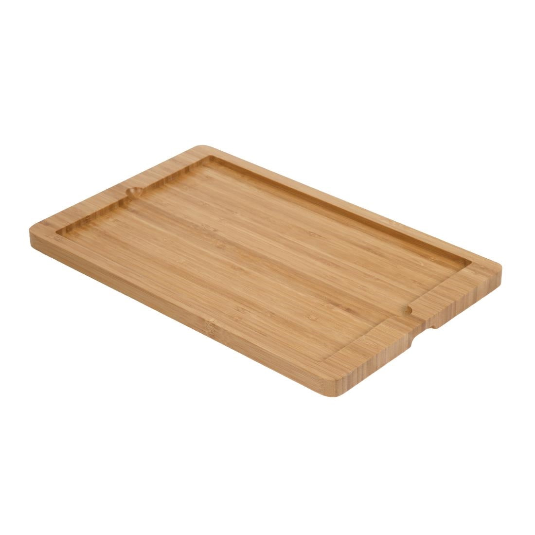 Planche support en bois Olympia pour plat en ardoise CM063 330x210x15mm — CM061