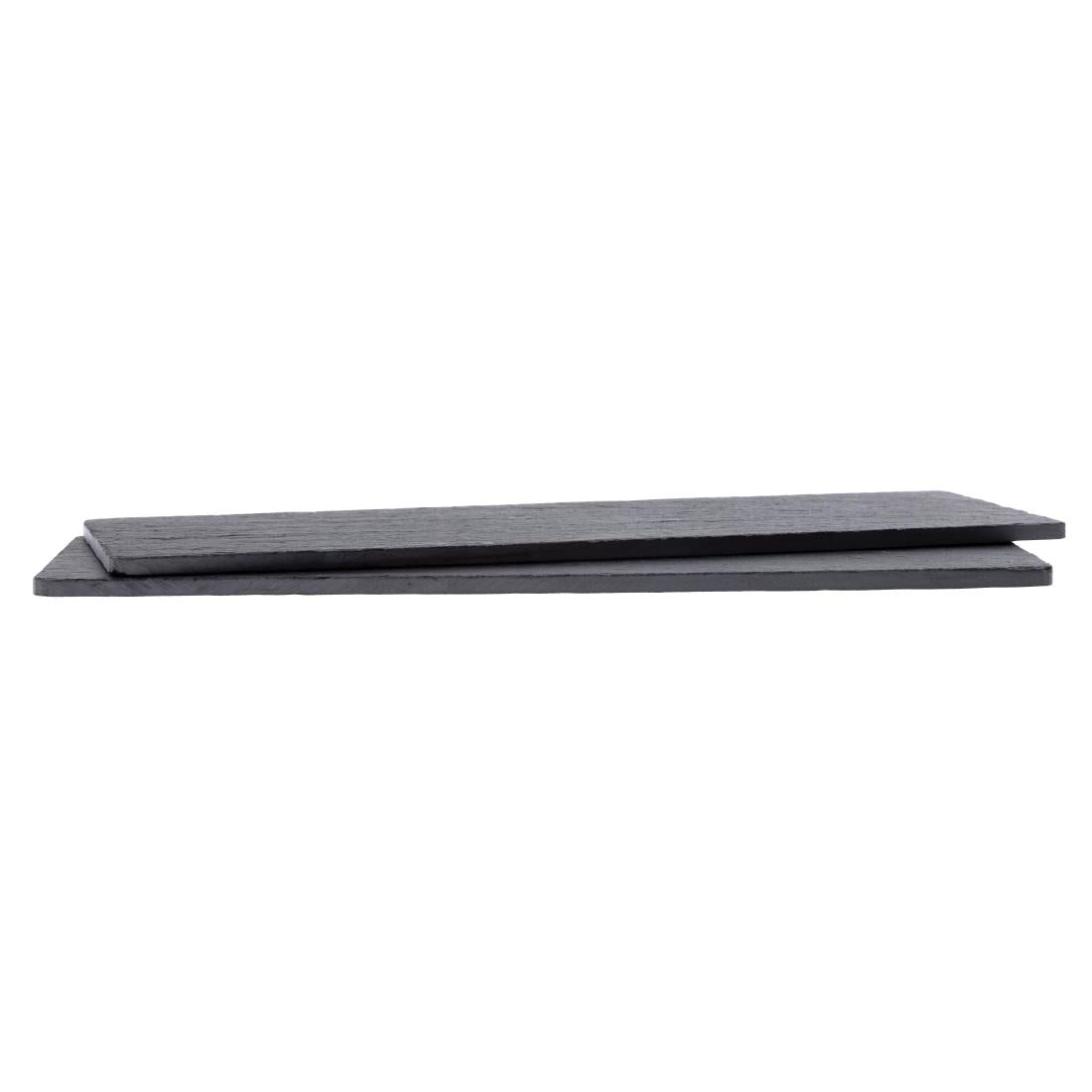 Plat en ardoise Olympia pour plateau GM258 280x100mm (Lot de 2) — CM062