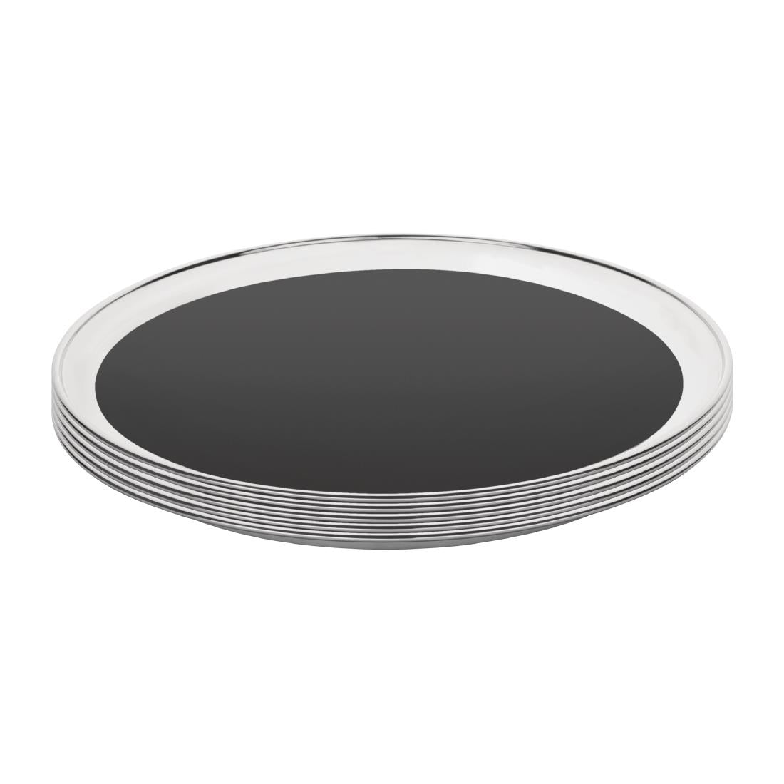 Plateau de service rond antidérapant Olympia 355mm — CM438