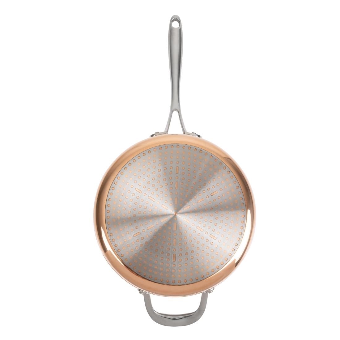 Sauteuse en cuivre 3 couches induction Vogue 240mm — CM676
